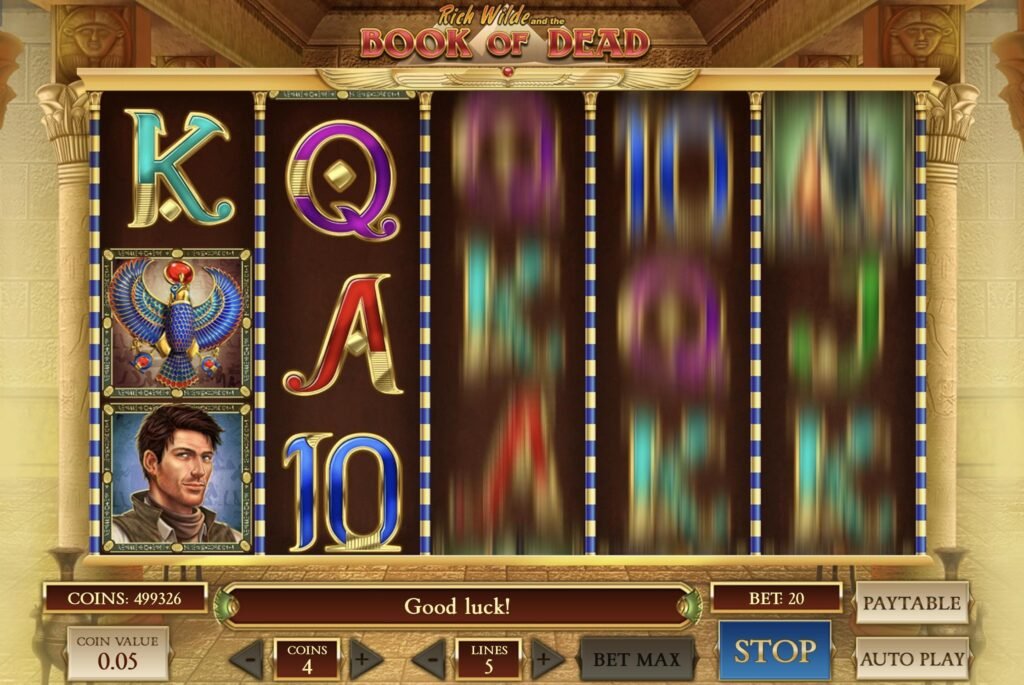 Dołącz do Pin-Up Casino, aby zagrać w slot Book of Dead