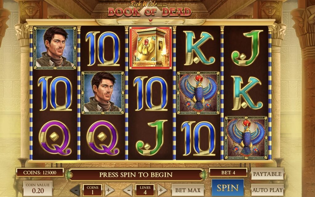 Der Spielautomat Book Of Dead im Online-Casino 1xbet